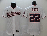 Nationals 22 Juan Soto White Nike 2020 Flexbase Jersey,baseball caps,new era cap wholesale,wholesale hats